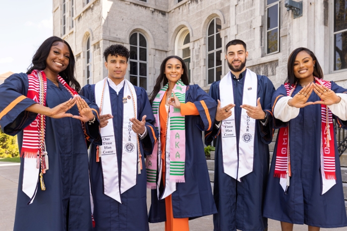 OTHC Seniors with Cap and Gown