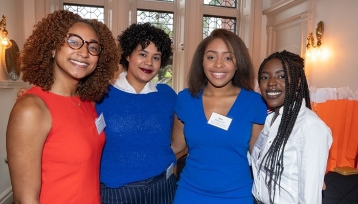 Scholars at the OTHC ceremony reception