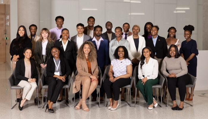 Group photo of scholars and leaders