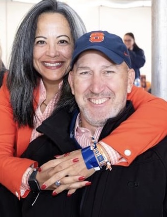 María D. Meléndez ’89 and Alan “Jim” Hinkley ’90